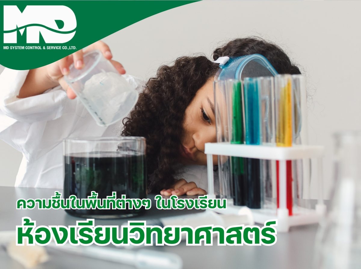 ความชื้นในห้องวิทยาศาสตร์ในโรงเรียน: ผลกระทบและวิธีแก้​